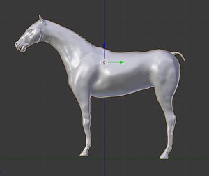 horse 3D model