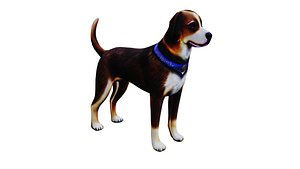 Low-poly Dog
