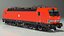 Siemens Mobility Vectron Locomotive Red