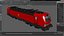 Siemens Mobility Vectron Locomotive Red