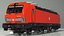 Siemens Mobility Vectron Locomotive Red