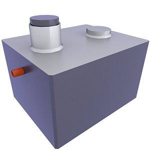 3D Precast Concrete Septic Tank Low Poly Game Mods 12