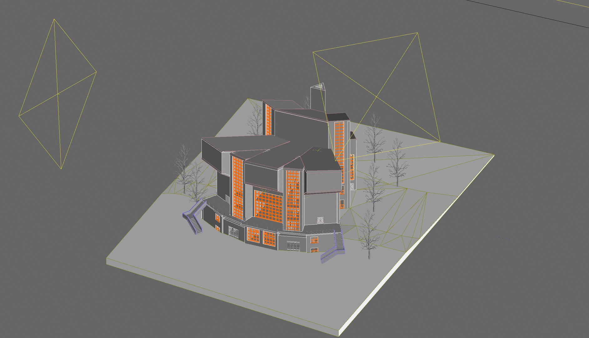 Club Rusakov By Konstantin Melnikov 3D Model 3D - TurboSquid 2294657
