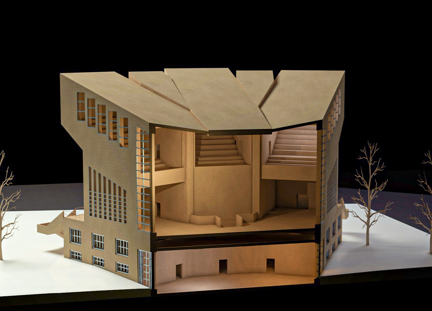 Club Rusakov By Konstantin Melnikov 3D Model 3D - TurboSquid 2294657