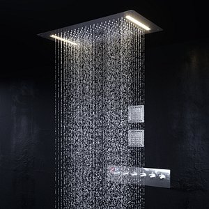 Rain x shower door model - TurboSquid 1696667