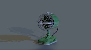 Fan classic 02 3D model