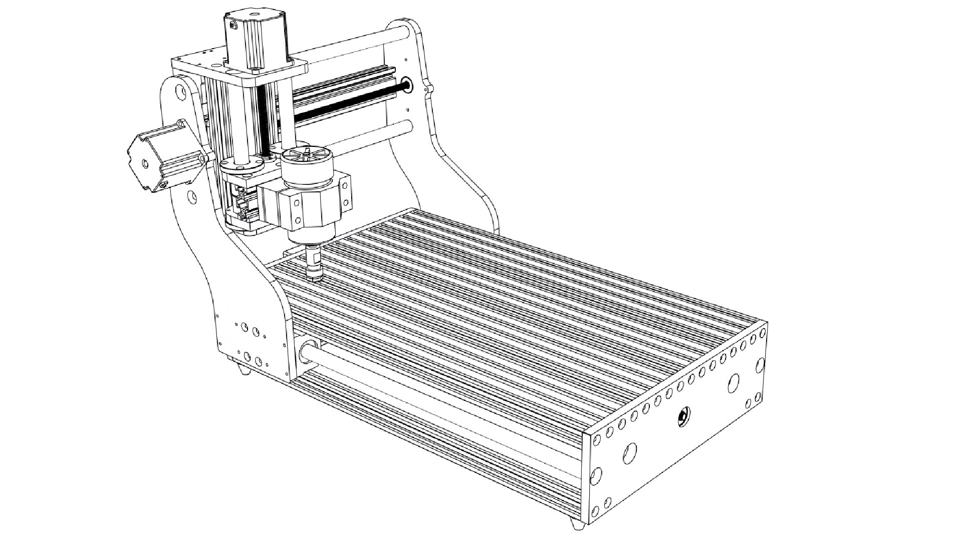 3D Desktop CNC Router Model - TurboSquid 1783215