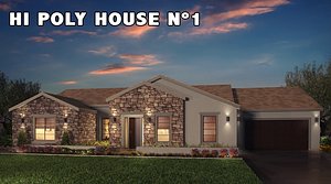 3d model hi house
