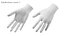 Female Hand Base Mesh 03