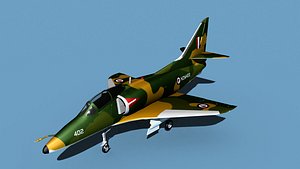 Douglas TA-4D Skyhawk V11 NZM model