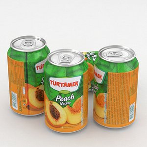 Beverage Can Tamek Peach Nectar 330ml