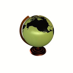 3d model globe maps