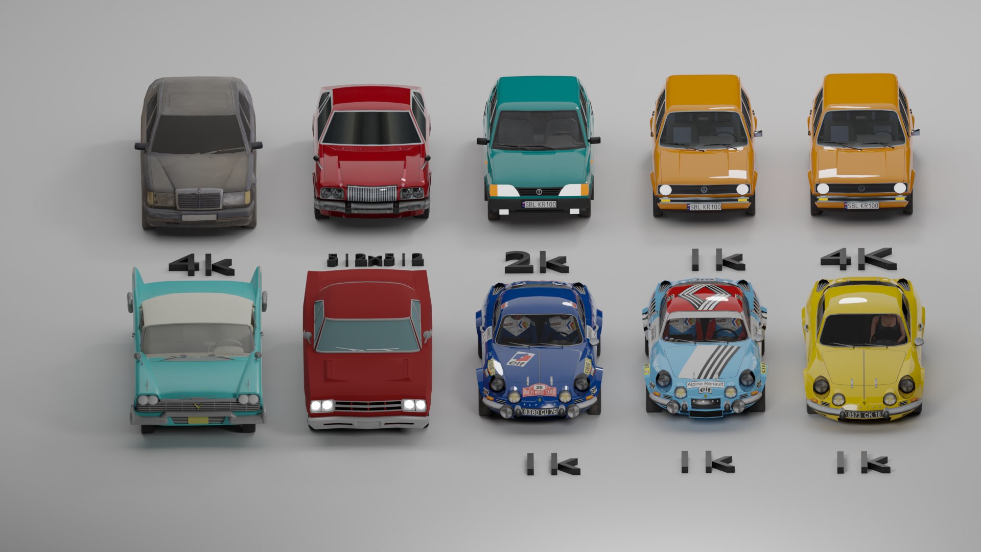 3D Cars collection pack https://p.turbosquid.com/ts-thumb/MX/qvdBwZ/Ln/5/png/1690368981/1920x1080/fit_q87/c8221f91de7cb439f591e7500d98a60fb622158e/5.jpg