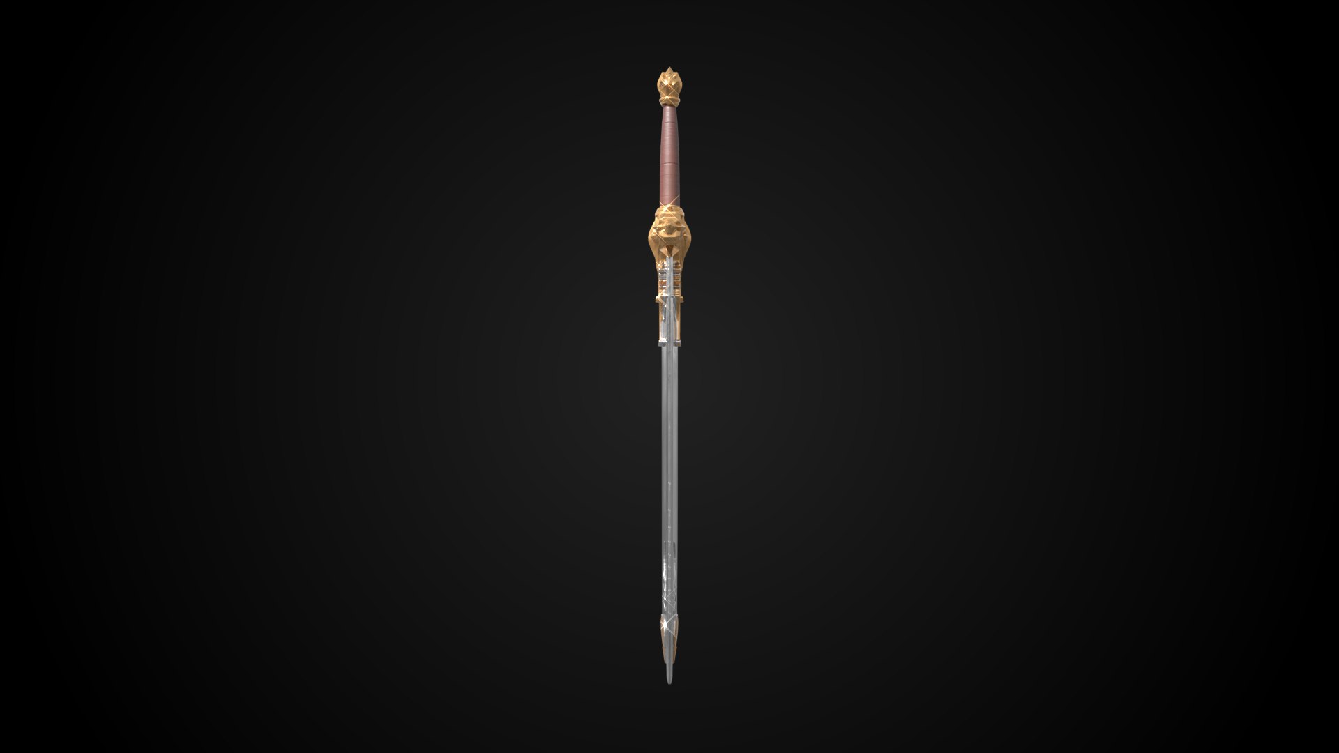 3D Stylized Rohan Sword - Sun Vow - Game Ready Model - TurboSquid 2440432