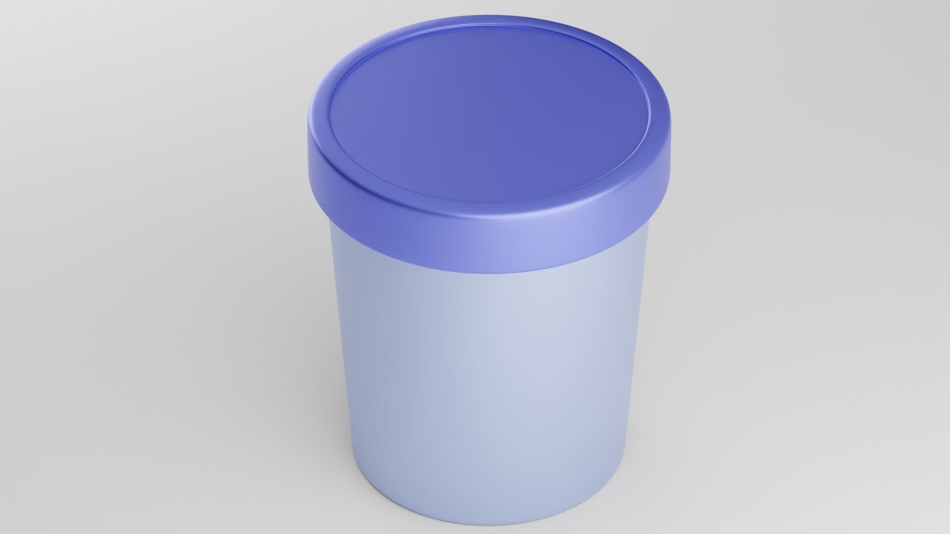 Ice Cream Container Model - TurboSquid 2421504