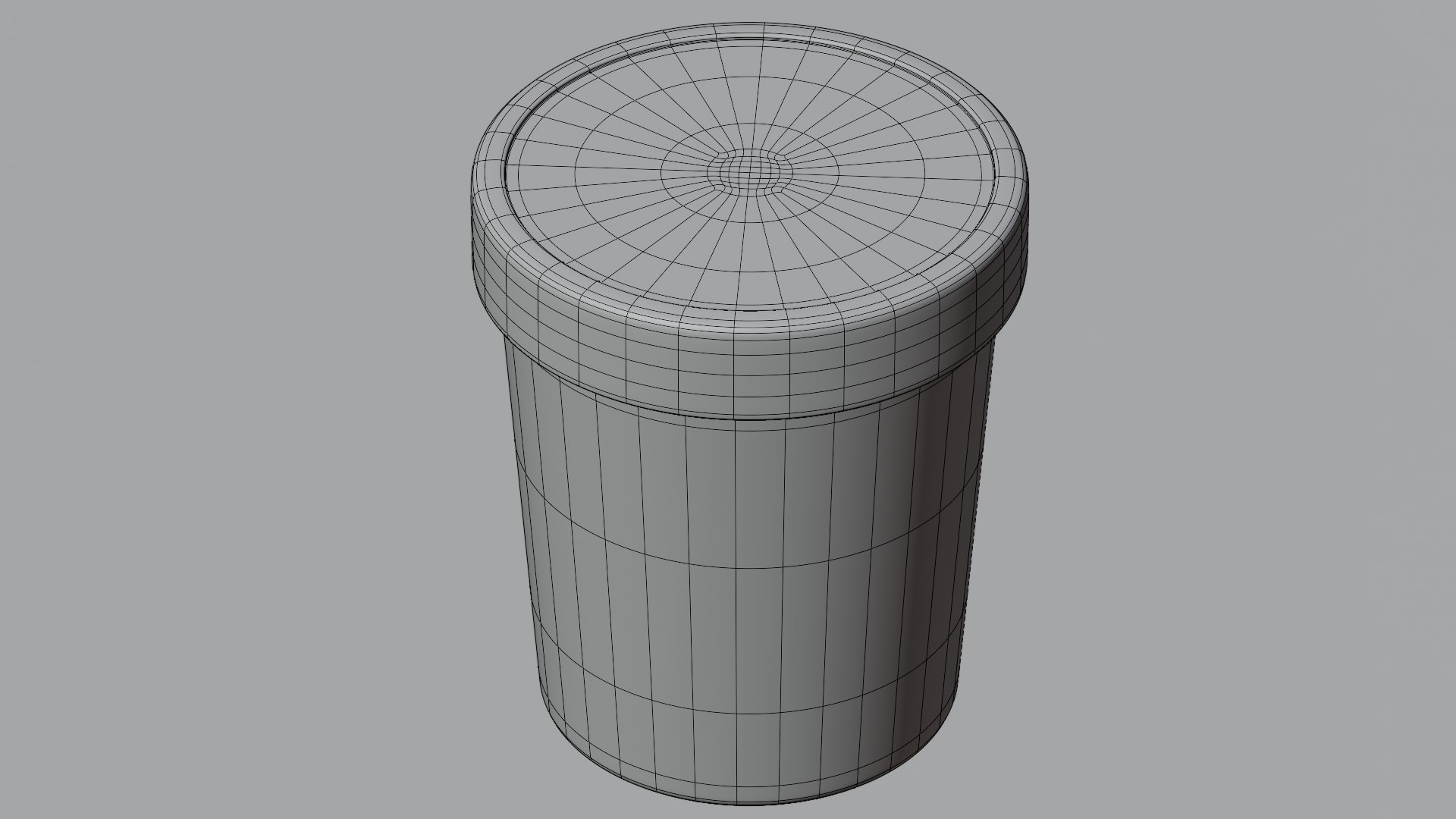 Ice Cream Container Model - TurboSquid 2421504