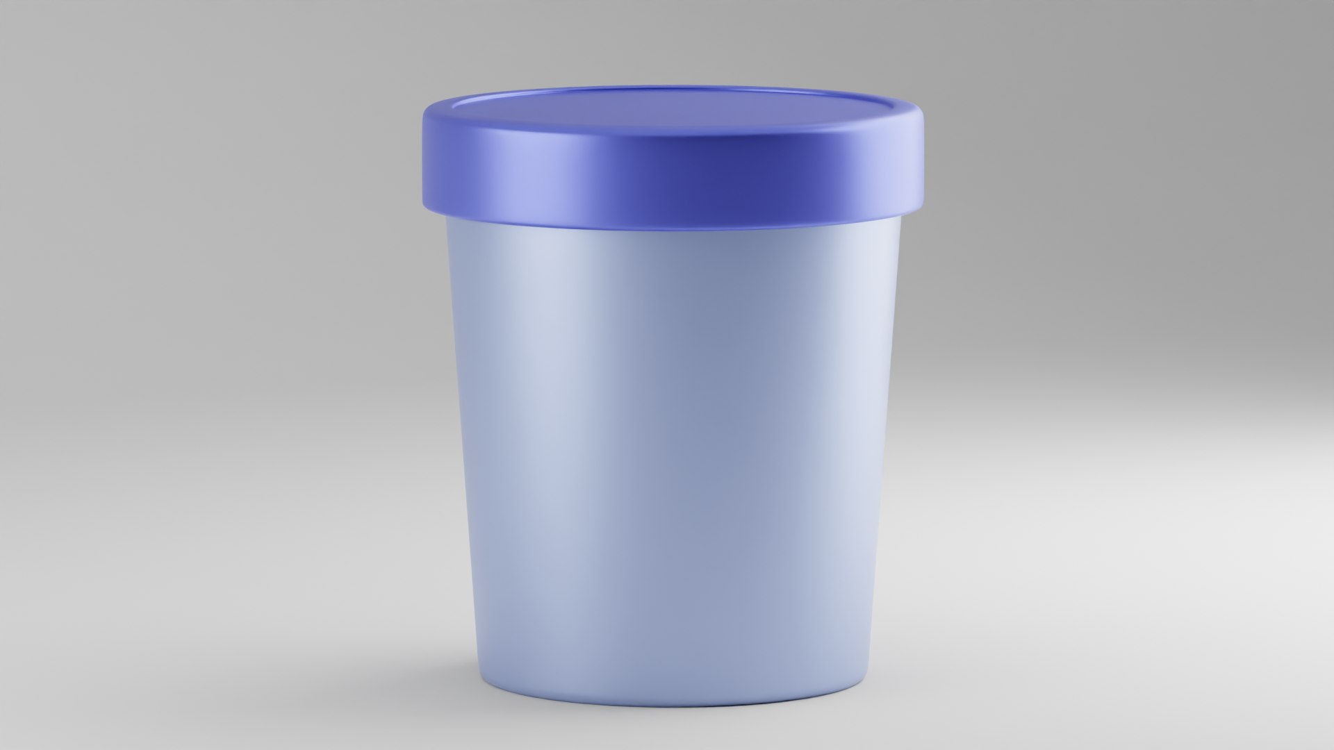 Ice Cream Container Model - TurboSquid 2421504