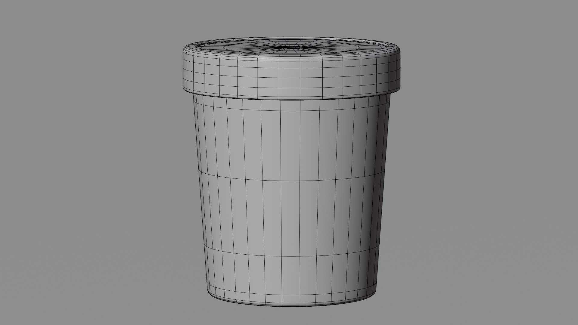 Ice Cream Container Model - TurboSquid 2421504