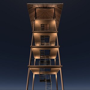 3D Tropical tower 26A12