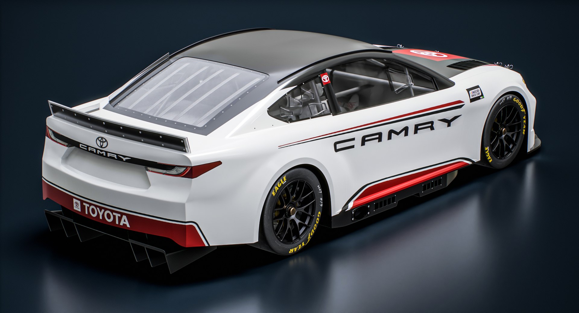 NASCAR Toyota Camry XSE 2025 3D model https://p.turbosquid.com/ts-thumb/MX/xKUHBD/Fl/screenshot_006/jpg/1747721143/1920x1080/fit_q87/54b9bccc1709528cb60bb0c35a888b7073787d5b/screenshot_006.jpg