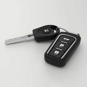 3D Seat Car Key Model - Remote Key model