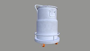 Container 3D model