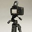 nikon d60 tripod 3d model