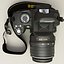 nikon d60 tripod 3d model