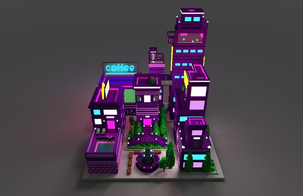 Voxel 3D model - TurboSquid 1397615