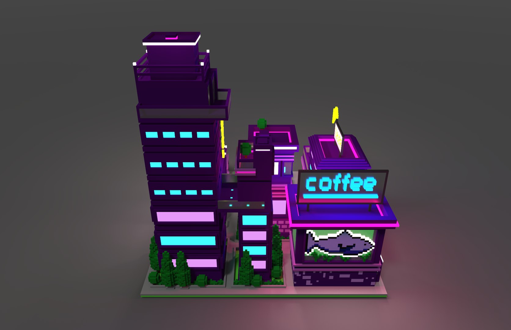 Xadrez Voxel Modelo 3D - TurboSquid 1854321