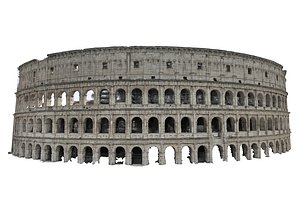 Colosseum Raw Scan 3D model