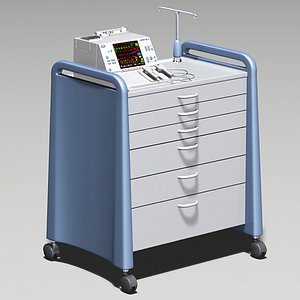 Defibrillator & Crash Cart