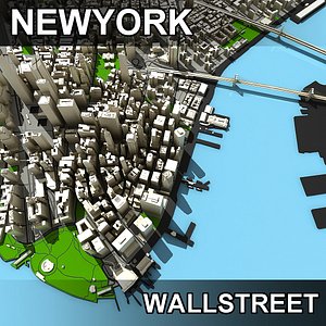 New York Wall street zone