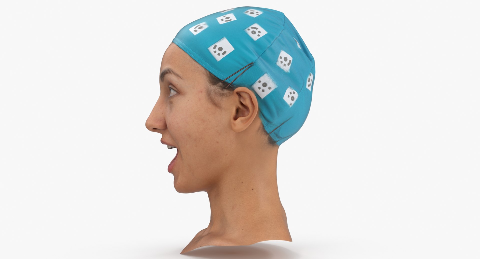 3D Joy Human Head Surprise Clean Scan Model - TurboSquid 1723078