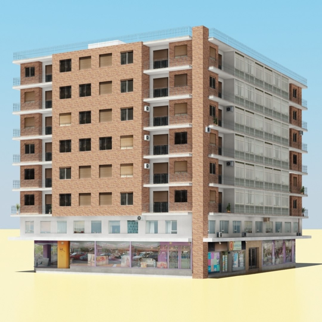 3dsmax building 1-4 collections