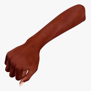 Dark Skinned Woman Fist