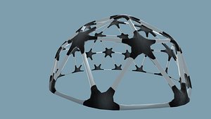 3D jungle gym model
