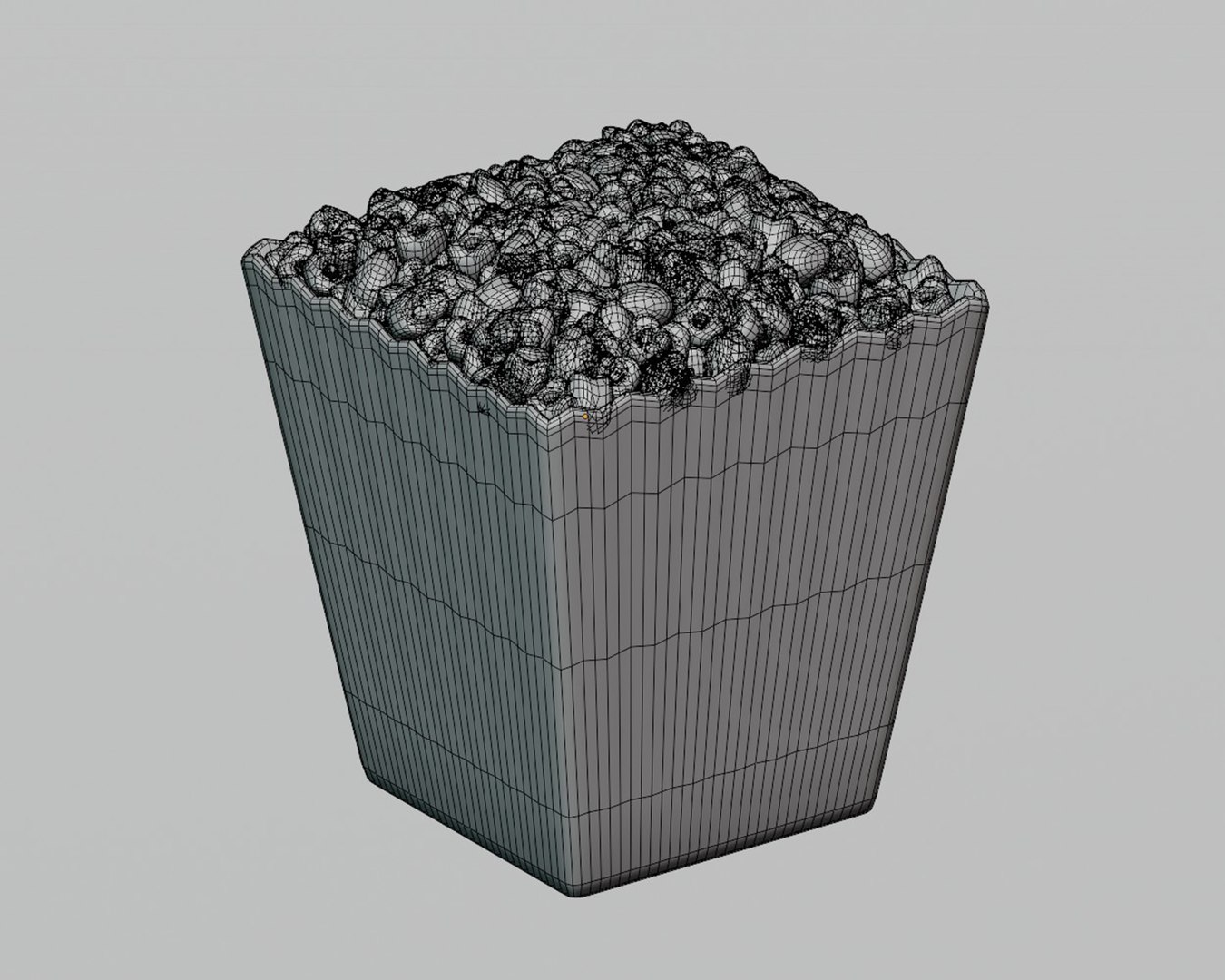 Popcorn Box 3D Model - TurboSquid 2304452