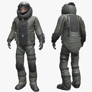 Bomb Suit EOD 9 3D model
