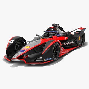 Nissan e.dams Formula E Season 2020 2021 Race Car