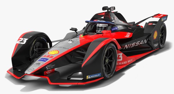  modelo 3d Nissan e.dams fórmula e temporada 2020 2021 coche de carreras - TurboSquid 1678165