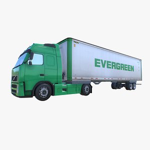 Volvo FH 12 Evergreen Truck 3D