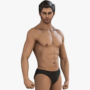 Male Base Rig Model 3D model