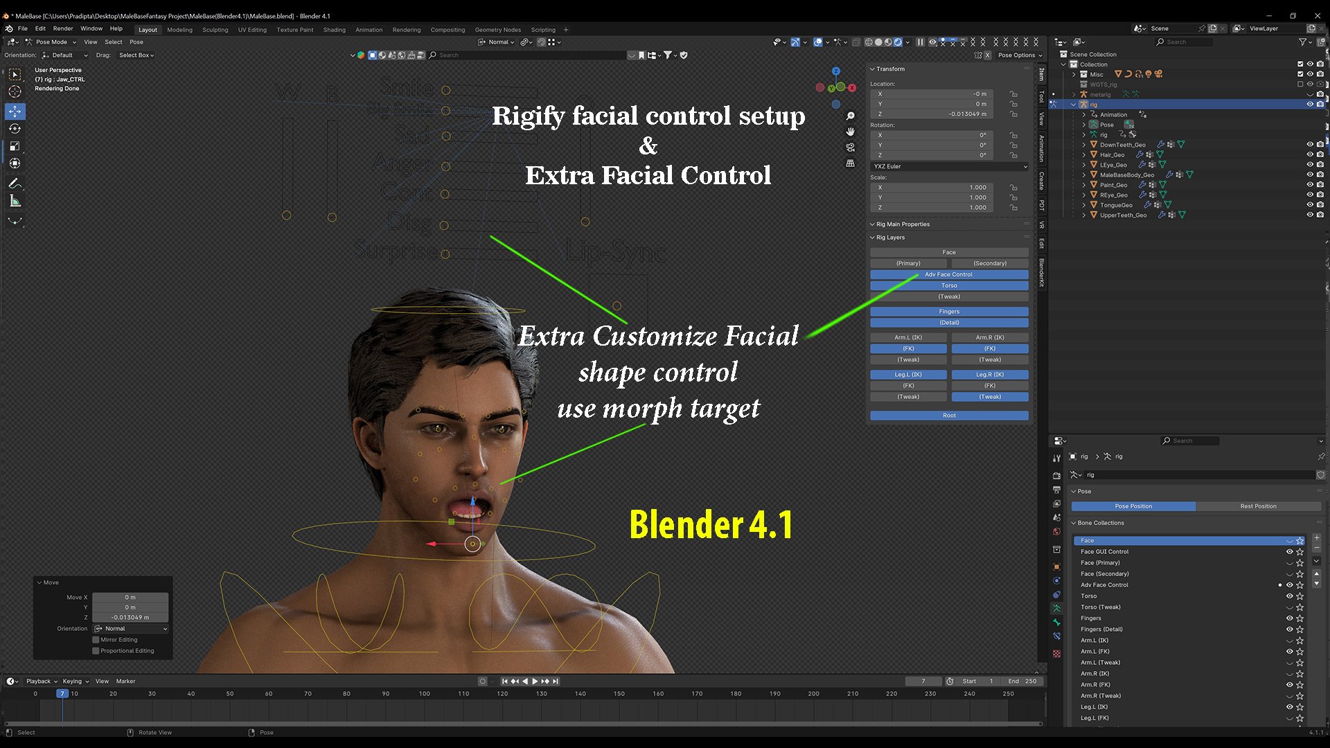 Male Base Rig Model 3D Model - TurboSquid 2398013