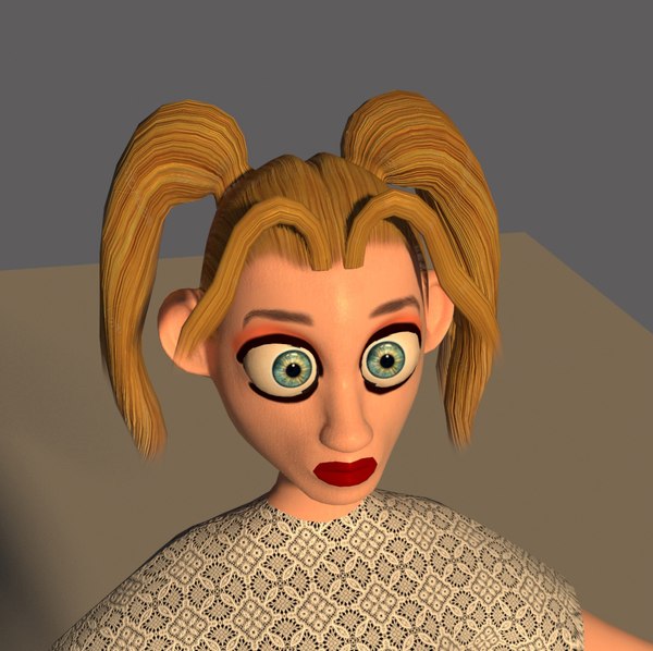 girl 3D model