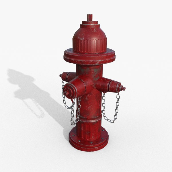 3D Fire Hydrant model