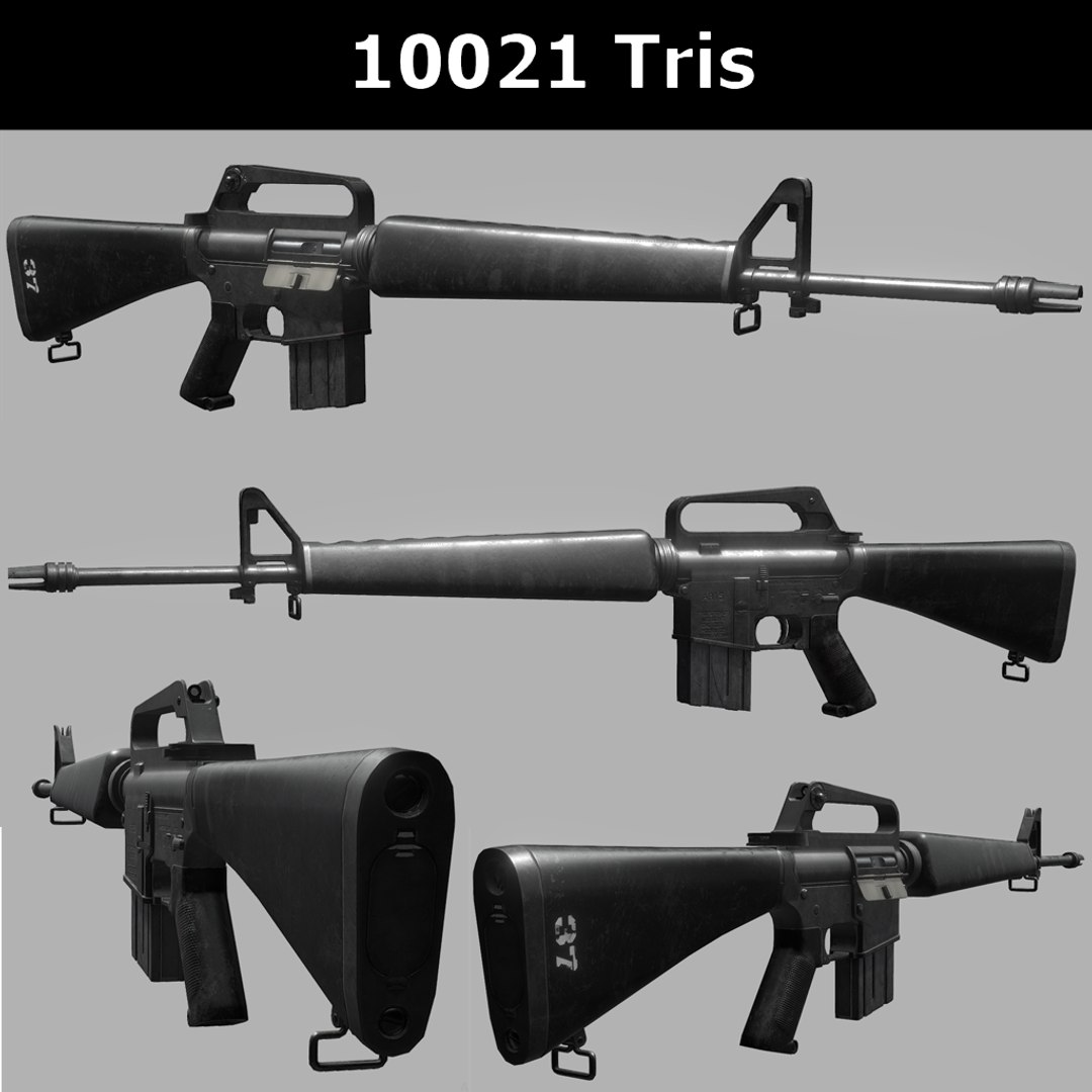 3D Model Colt Armalite Ar-15 602 - TurboSquid 1232955