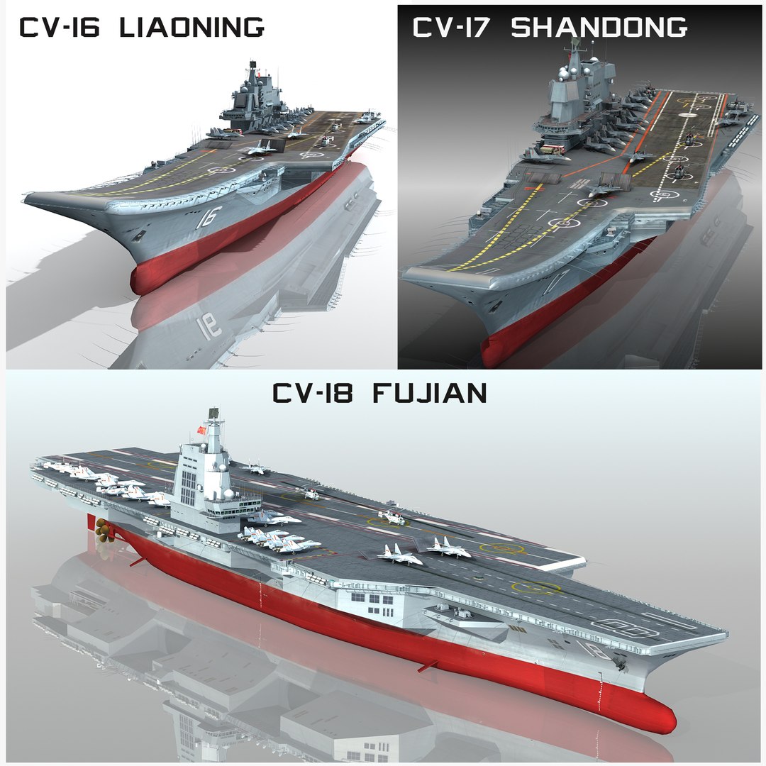 Chinese aircraft carriers collection 3 models 3D model https://p.turbosquid.com/ts-thumb/MY/zTZw2q/2P/00_001/jpg/1689070691/1920x1080/fit_q87/ddbfe3d08f1ee427ee04a334ca1ed780dc41c72d/00_001.jpg