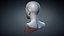 Female Bust Base Mesh Sculpture