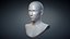Female Bust Base Mesh Sculpture